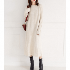 Cashmere Sweater Knitted Dress Skirt For 3 Color