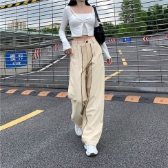 High Quality Casual Style High Waist Straight Trouser Pack of 6